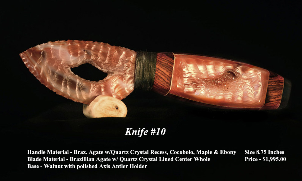 Each Knife is Signed and Numbered by George Barnett