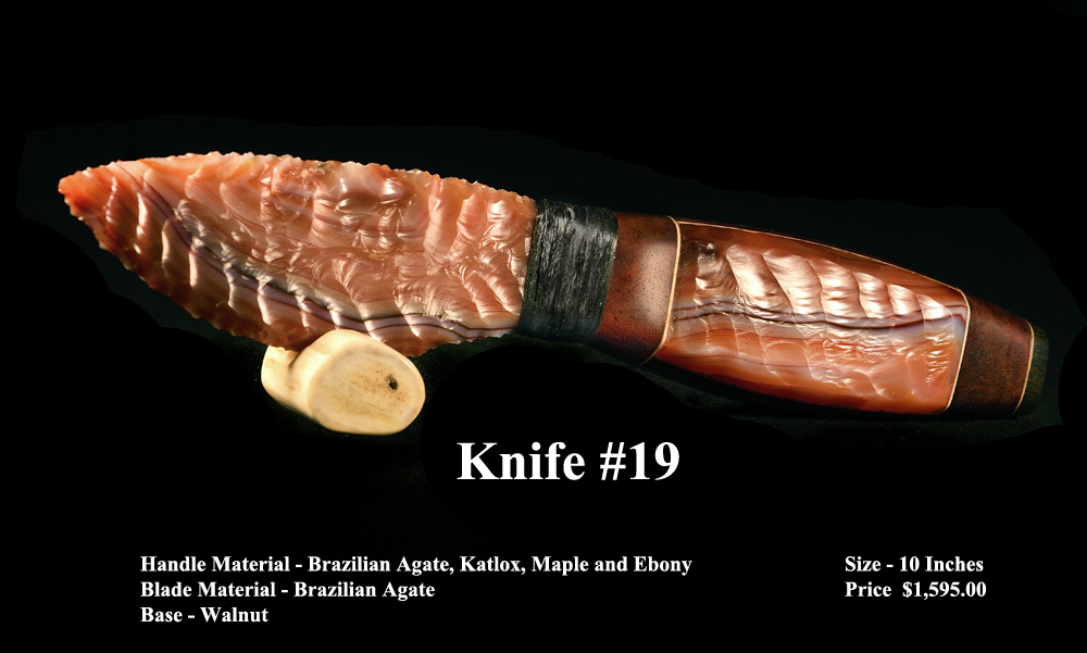 Each Knife is Signed and Numbered by George Barnett