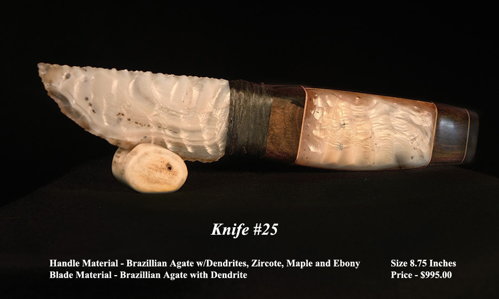Each Knife is Signed and Numbered by George Barnett