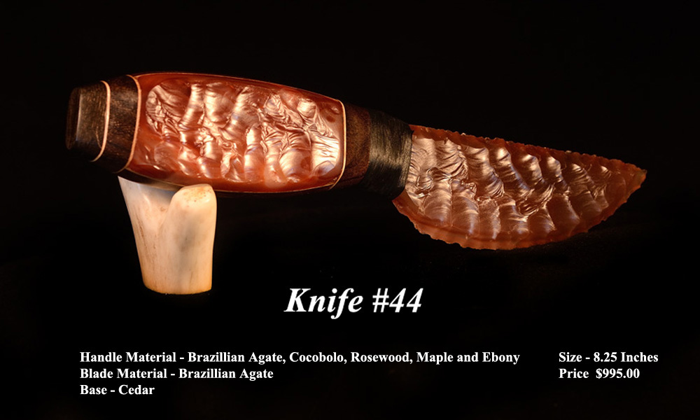 Each Knife is Signed and Numbered by George Barnett